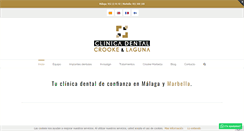 Desktop Screenshot of clinicadentalcrookelaguna.com